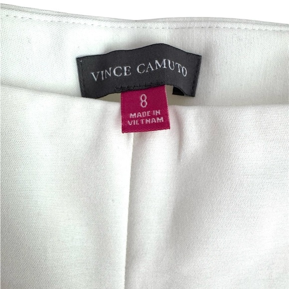 NWT Vince Camuto Ivory Side Zip Ankle Pants Polished Essentials Size 8 - Picture 5 of 6